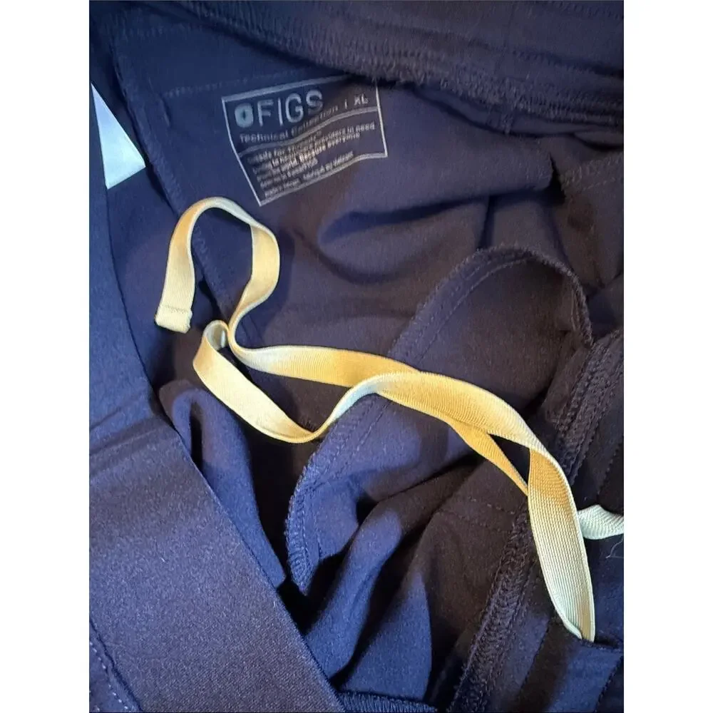 Figs Axim Cargo Scrub Pants in Navy M-386 Size XL